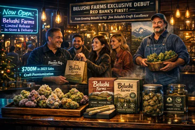 The Frosted Nug Launches Belushi Farms, Elevating Craft Cannabis in Red Bank