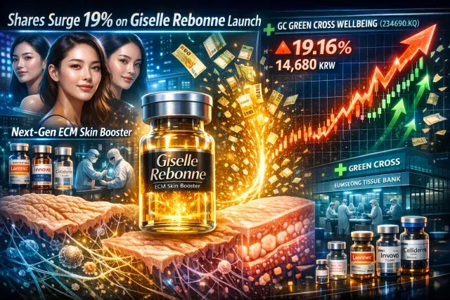 GC Green Cross Wellbeing Shares Surge 19% on ECM Skin Booster Launch